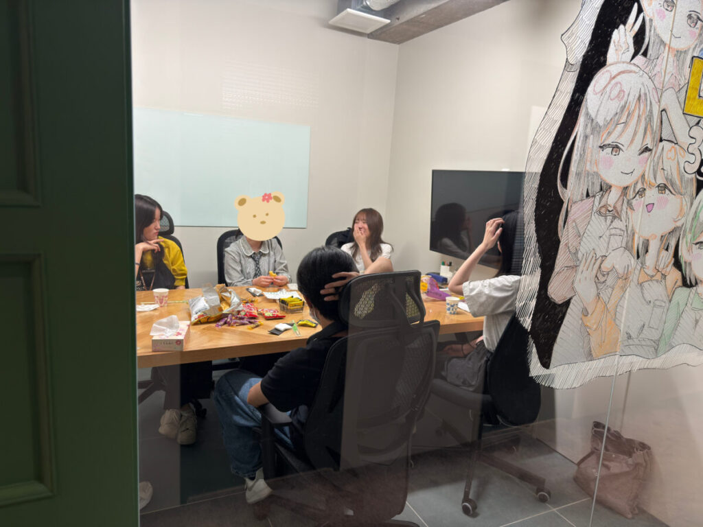 学生交流会の様子